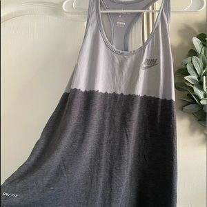 Nike Dark Grey/Light Grey Tank Top